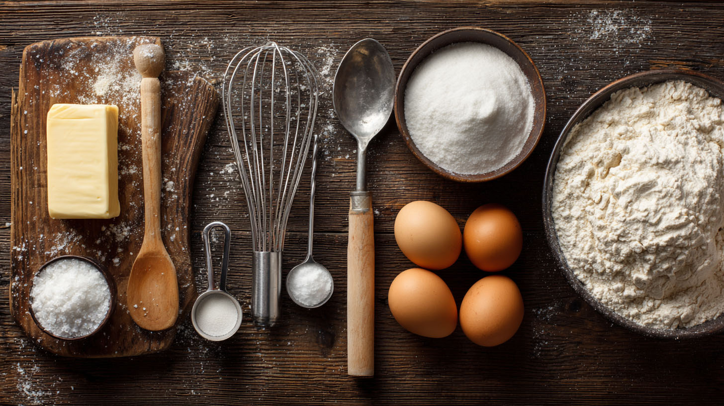 ส่วนผสมคุกกี้เนยสดแบบเบเกอรี่